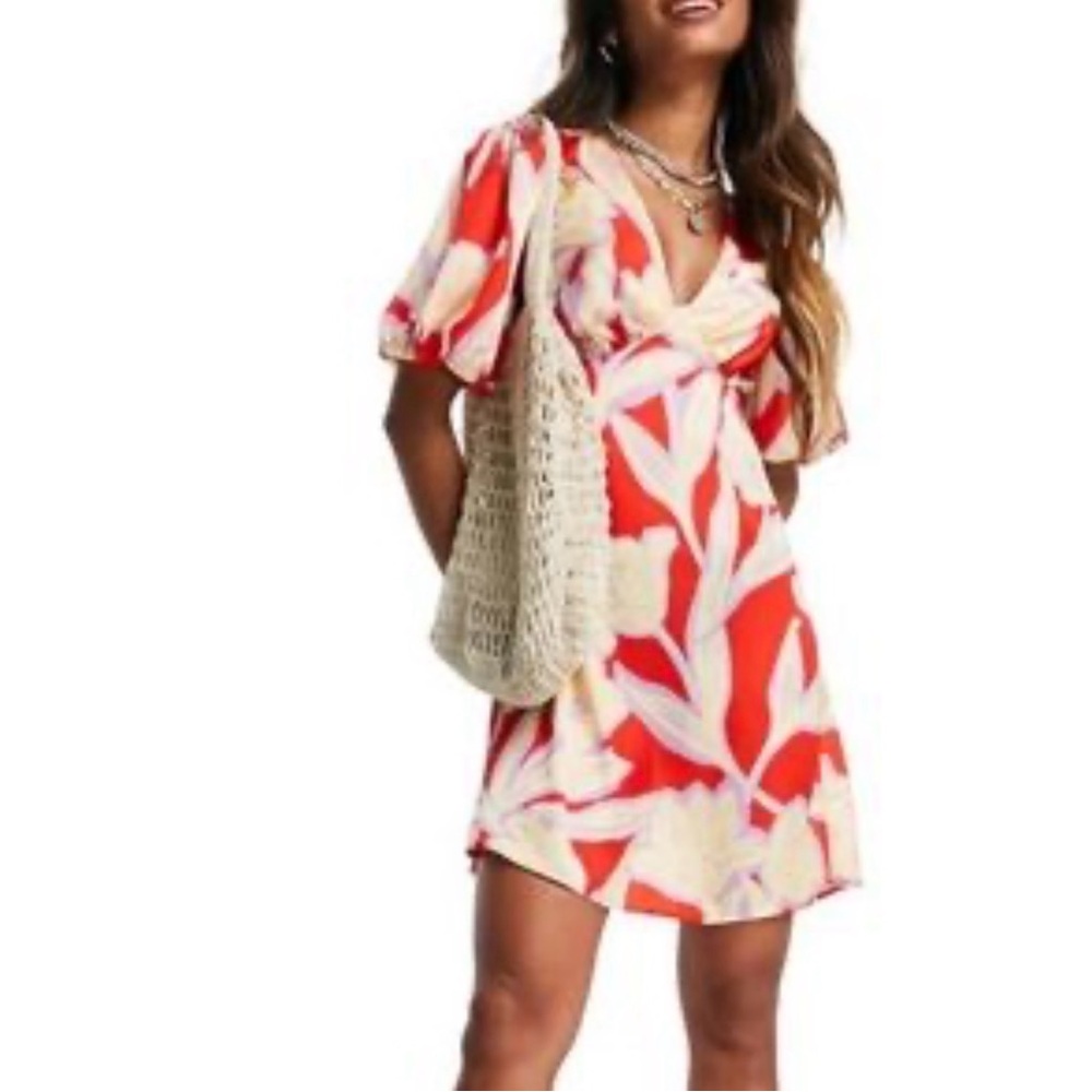 Topshop summer floral dress - size 6